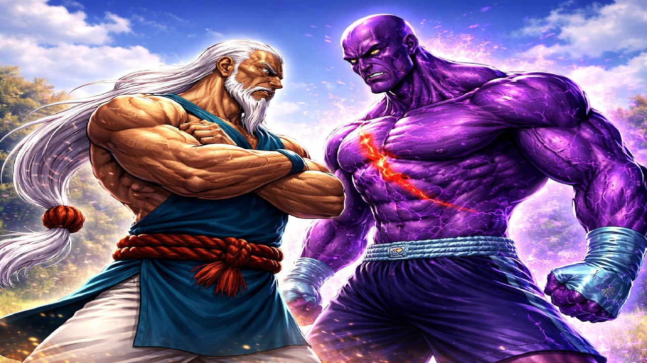 GOUKEN VS EVIL SAGAT