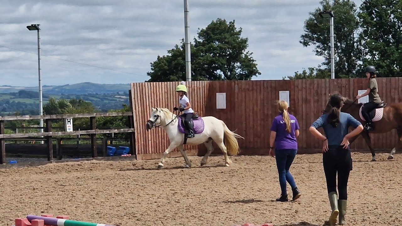 Horse Riding SOLO for the FIRST TIME! Pony Club Charlotte at Pevlings JUMPING, TROTTING AND RACES