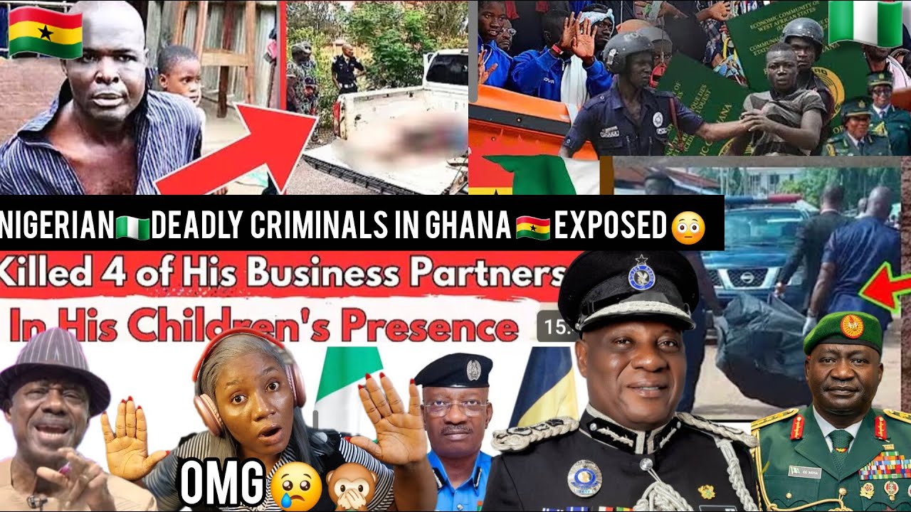 BREAKING🔥TOP NIGERIAN🇳🇬CRIMIN@LS IN GHANA 🇬🇭 CAPTURED😳🙊🙆‍♀️