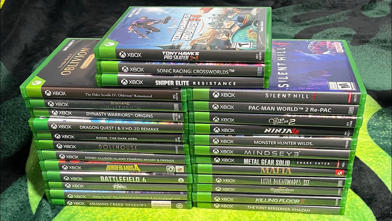Xbox games 2025 collection (reboot)
