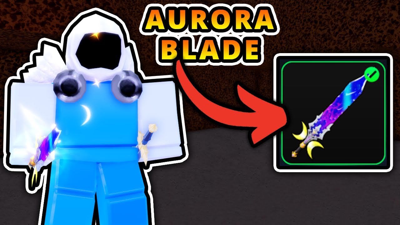 SHOWCASING The AURORA BLADE In Roblox FLAG WARS!