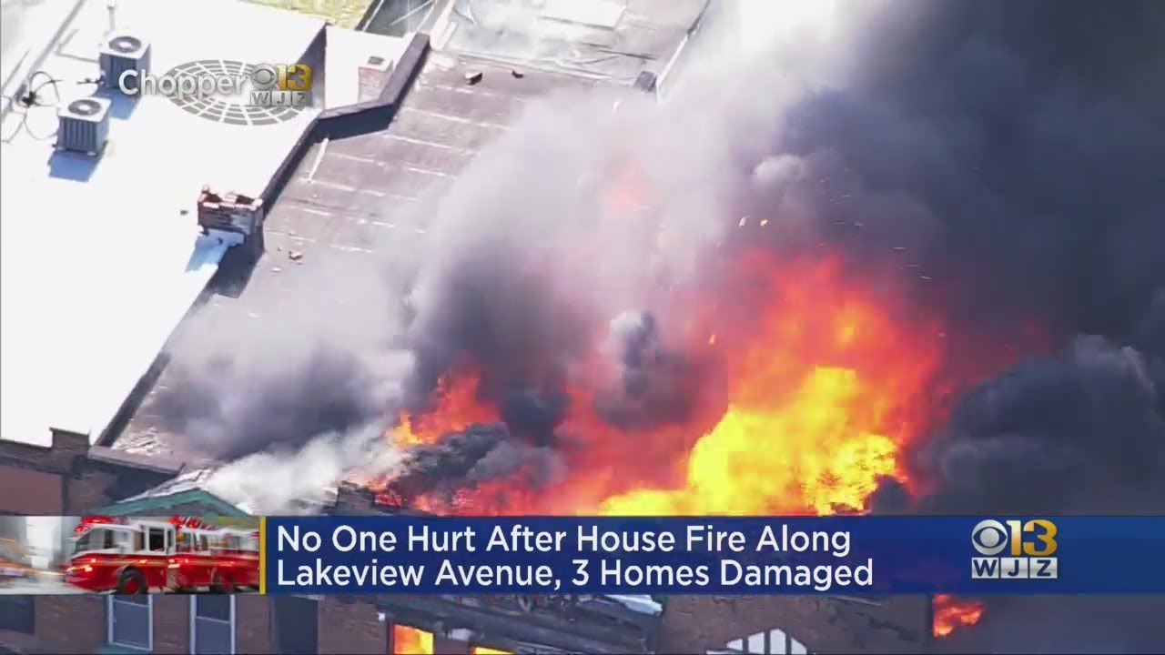 Update: 2-Alarm House Fire Reported In West Baltimore
