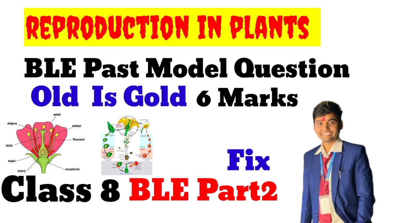 reproduction in plant part2 class 8 BLE Science Model Question Solutions old is gold 
