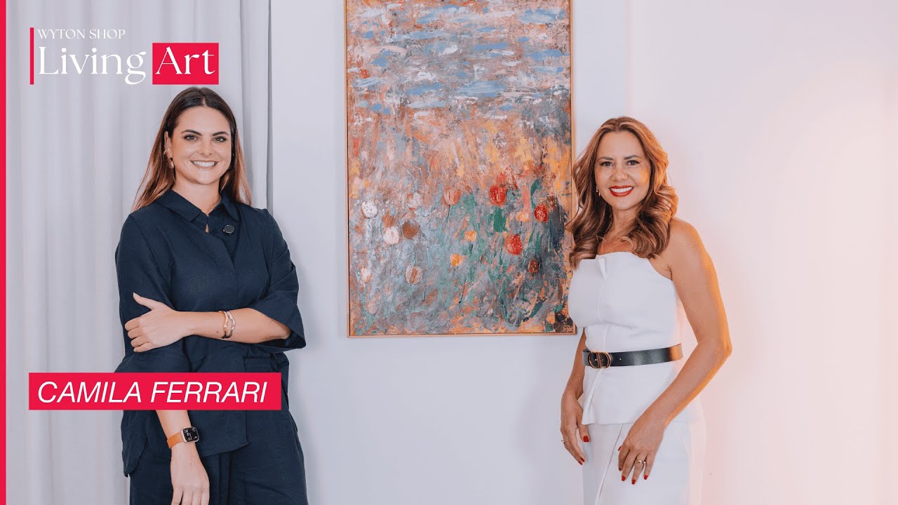 Living Art com Camila Ferrari: Quando a Arte se Torna Refúgio e Respiro