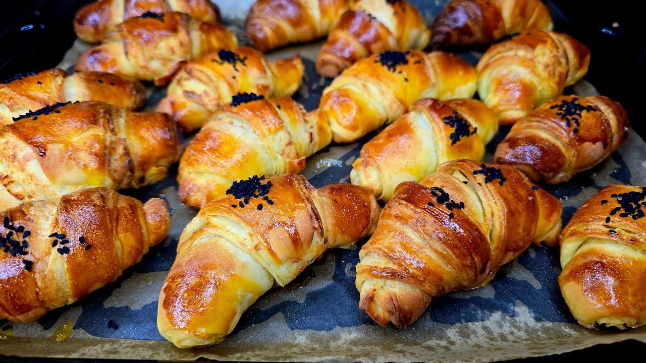 Cheese Croissant Recipe | Cheese Roll