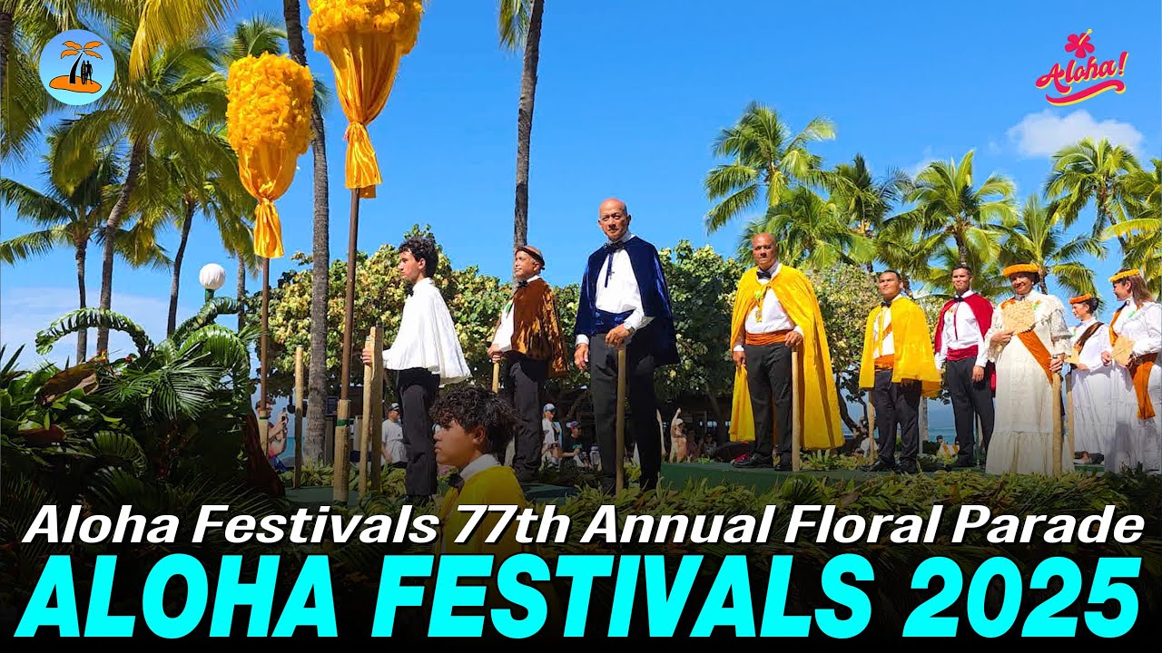 Aloha Festivals Floral Parade 2025 🌴 Hawaii John