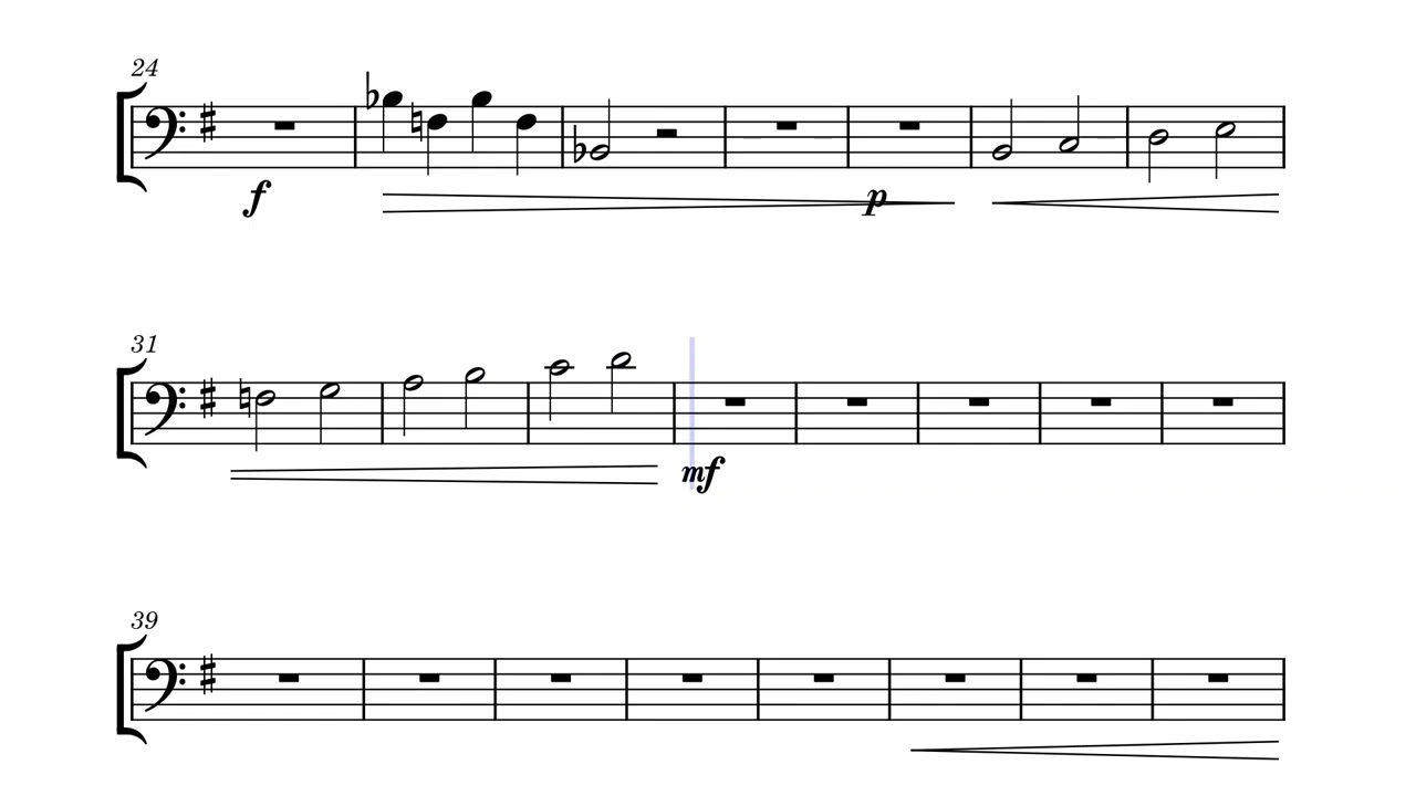 Glittering Vocal Lines Bassoon