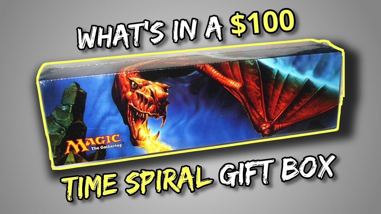 Opening a $100 Time Spiral Gift Box from 2006 #mtg #magicthegathering #mtgcommunity #mtgcommander