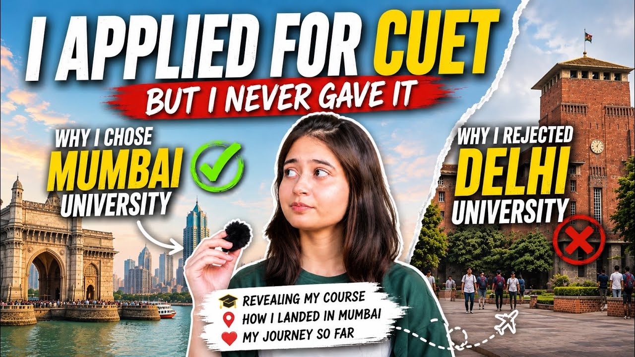Why I chose Mumbai University over Delhi University? | My course and college? | Jigyasa Bhatt