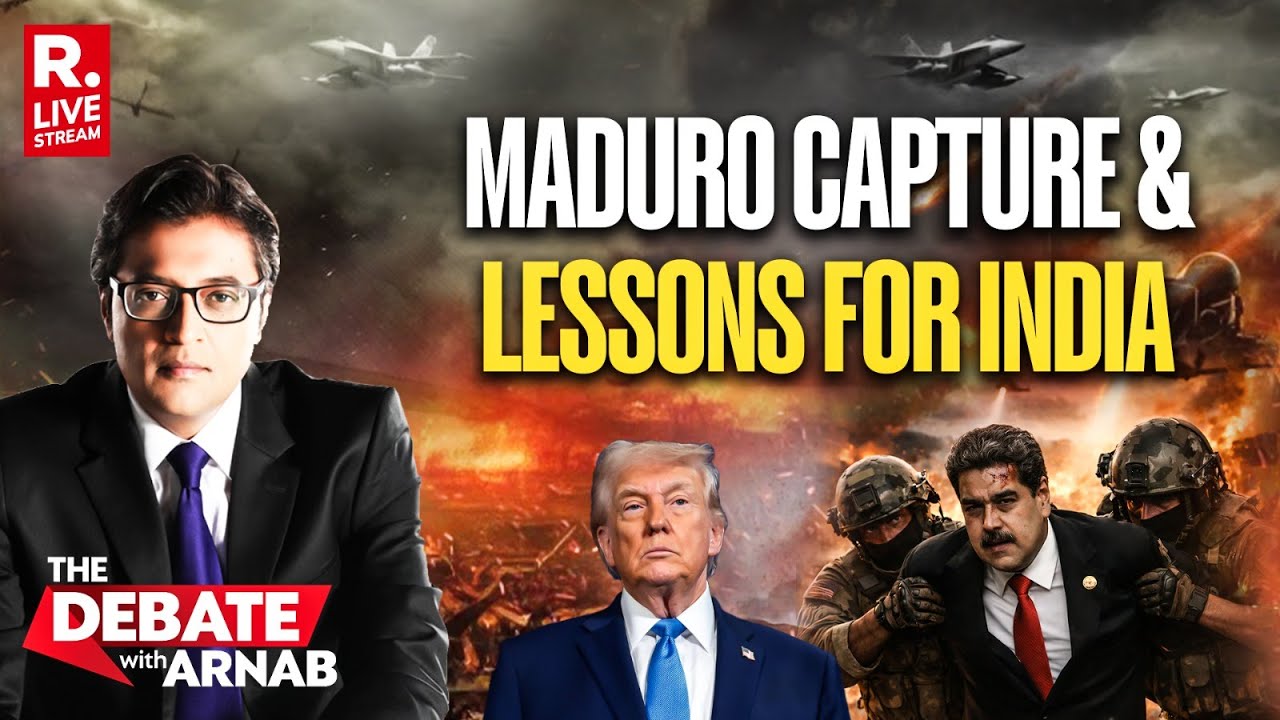 Debate With Arnab LIVE: Venezuela Lessons For India And Why India Must Watch Out