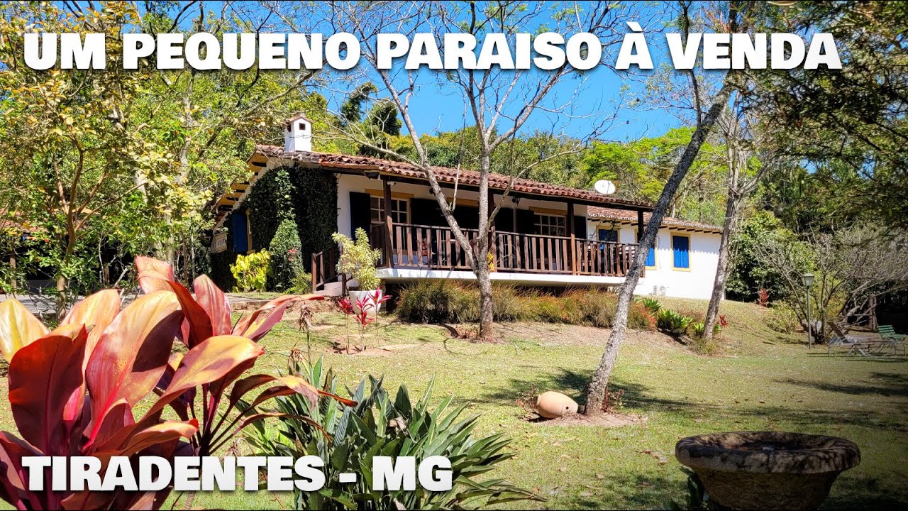 UM PARAÍSO À VENDA NA CIDADE DE TIRADENTES - MG (VENDIDO)