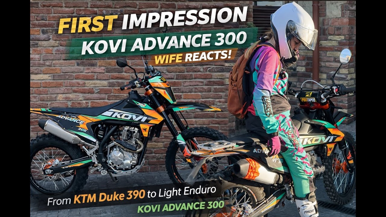 Buy a Kovi Advance 300 2025 | From KTM Duke 390 to Light Enduro