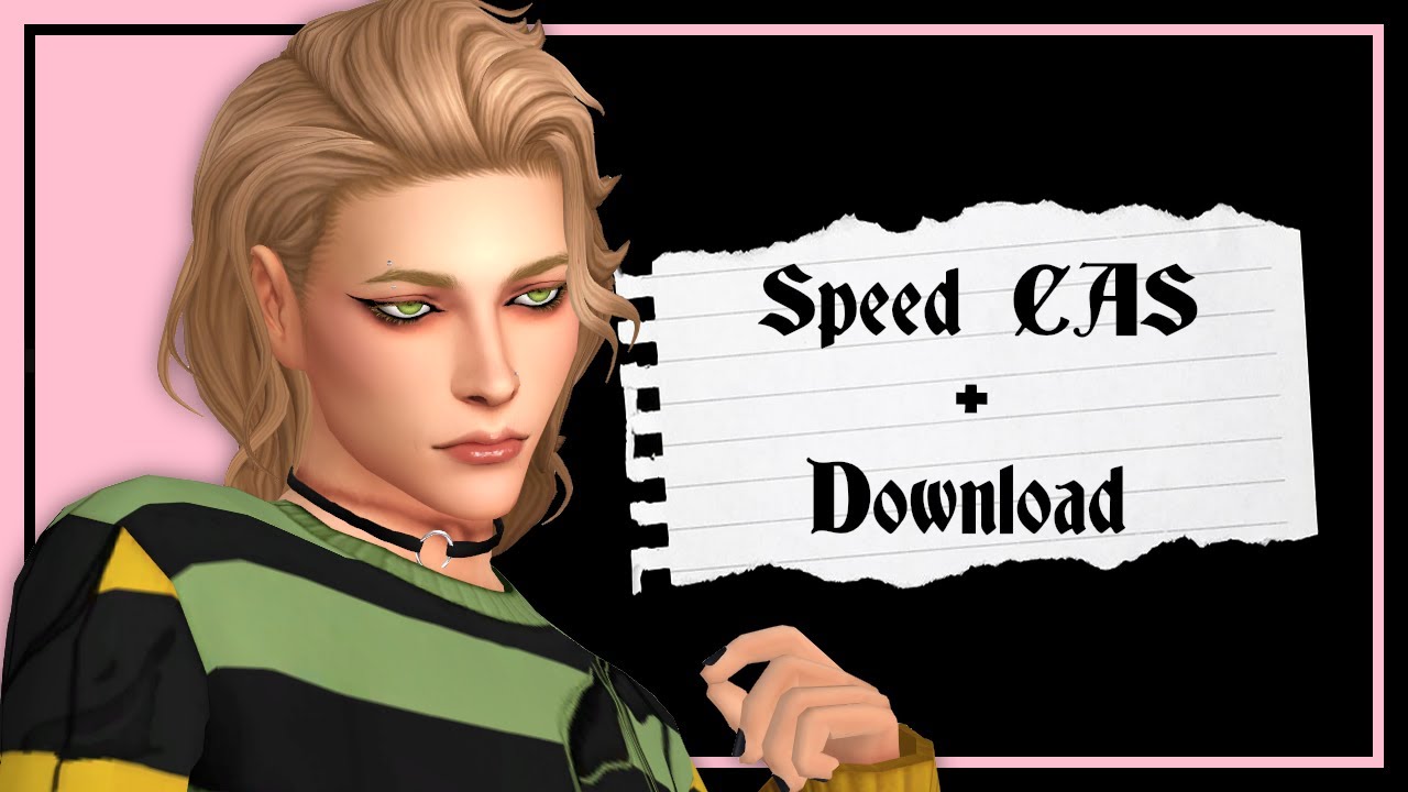 Speed CAS: Stevie | The Sims 4