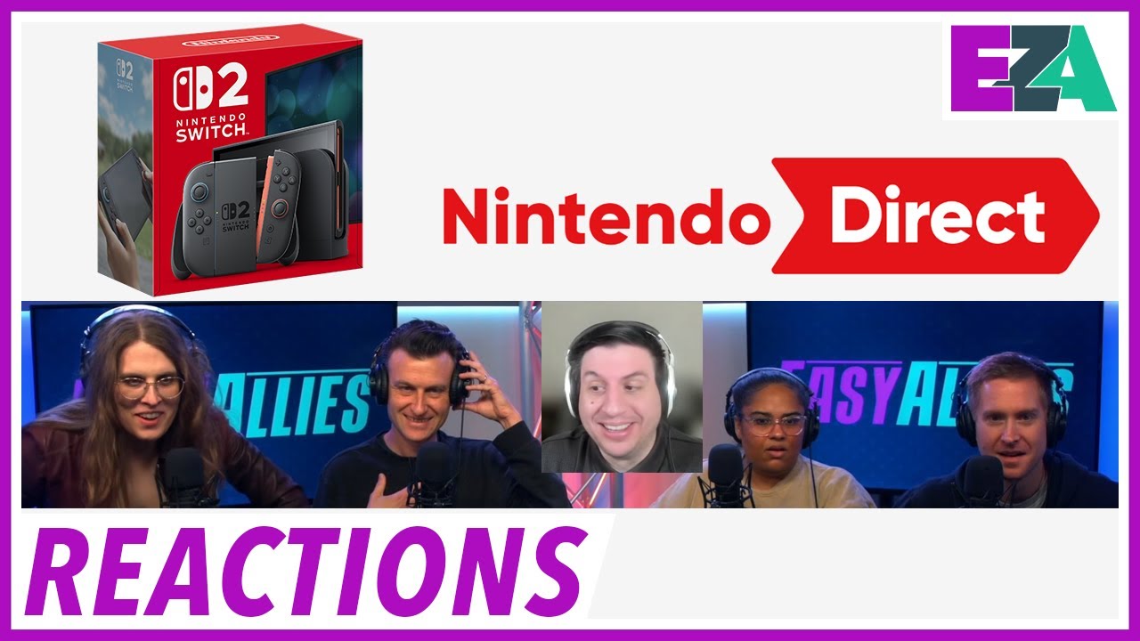 Nintendo Switch 2 Full Reveal - Easy Allies Reactions