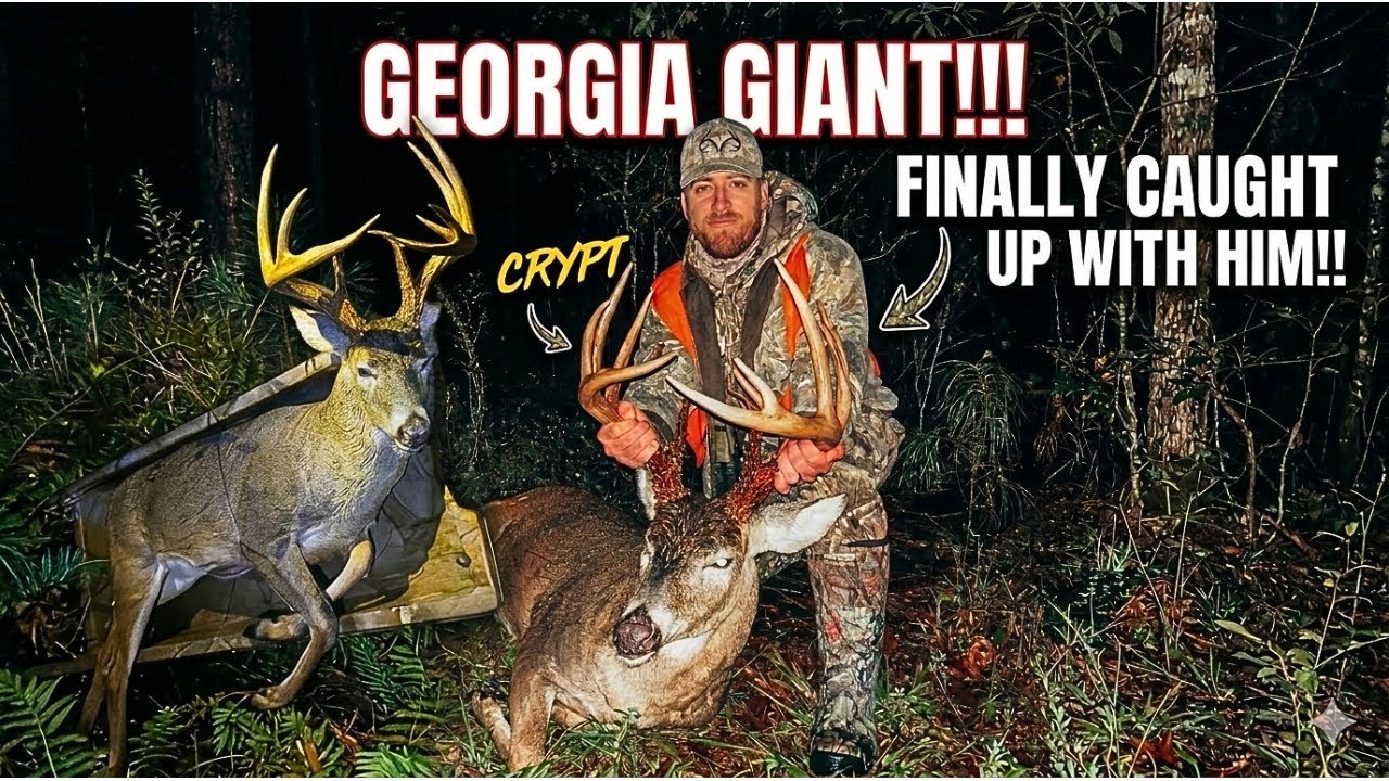 Massive Buck Named Crypt!!! My Best Buck Ever in Georgia!! 