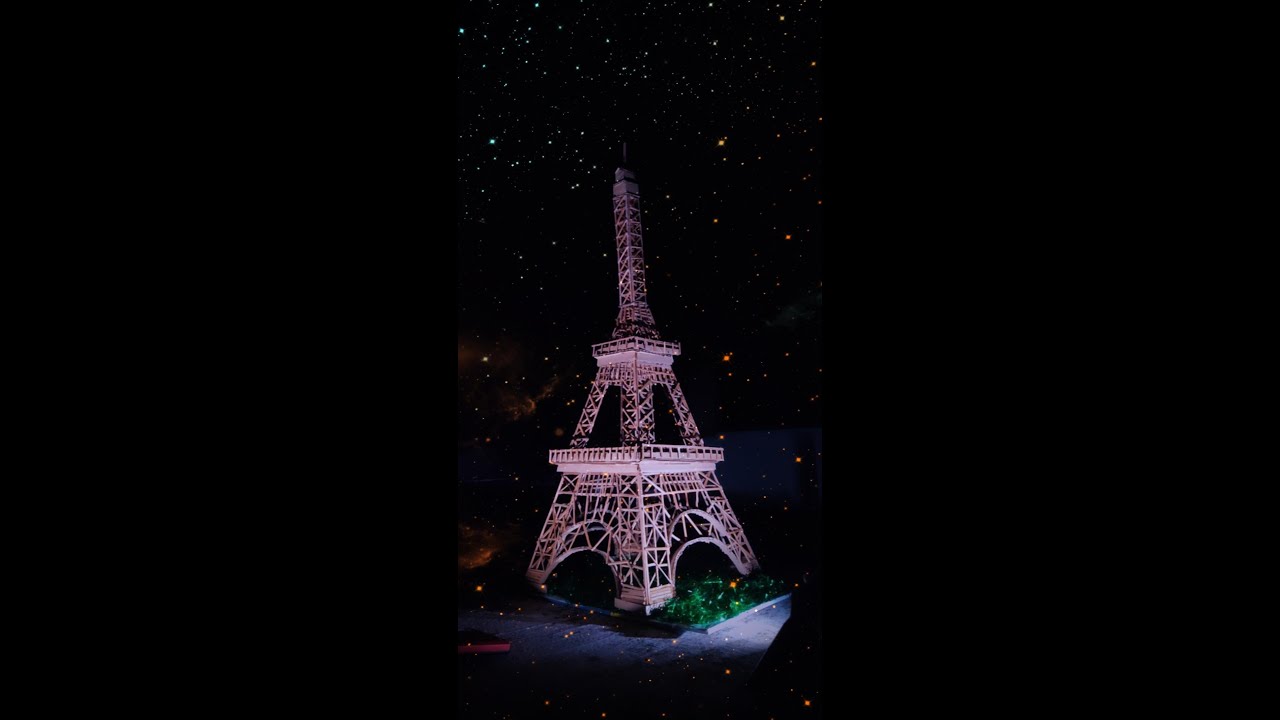 DIY - How to make Eiffel Tower | Easy