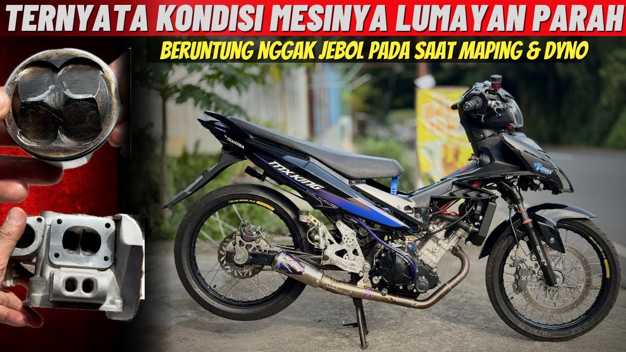 BORE UP ULANG MESIN MX KING DARI SEMARANG