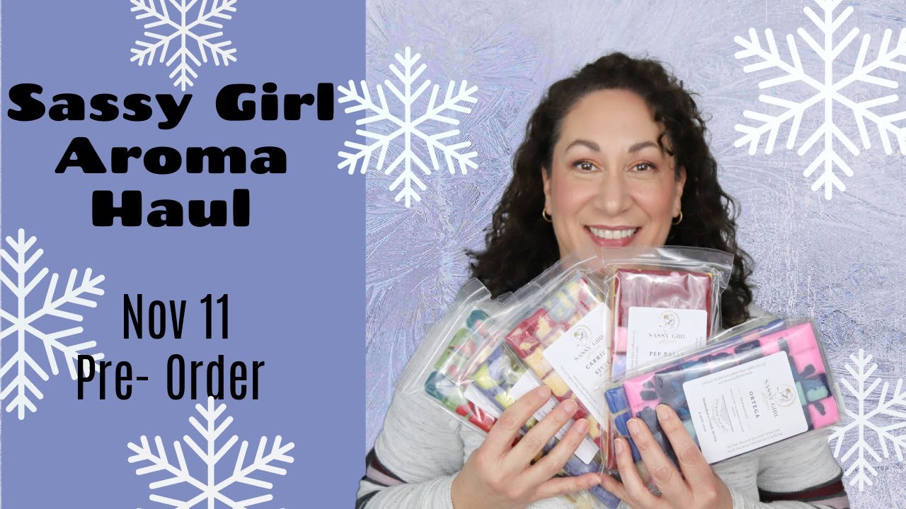 My First Sassy Girl Aroma Vendor Wax Haul