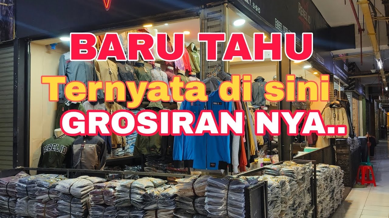 TERNYATA DI SINI GROSIR JAKET REBEL ID BANDUNG. 