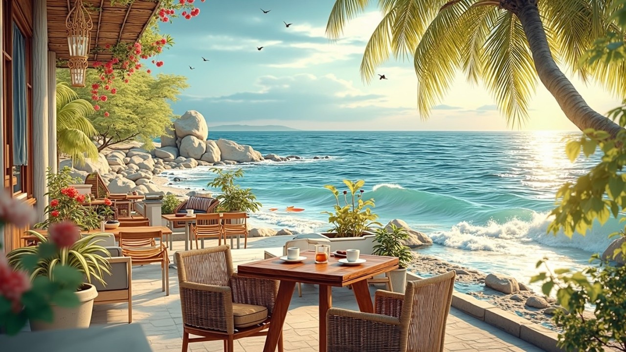 Bossa Nova Guitar Cafe Music~Smooth Brazilian Jazz Vibes for Chill Study