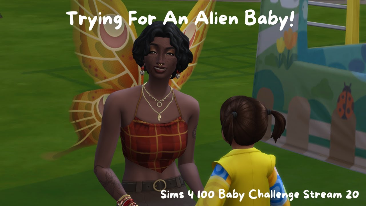 Trying For An Alien Baby! Sims 4 100 Baby Challenge
