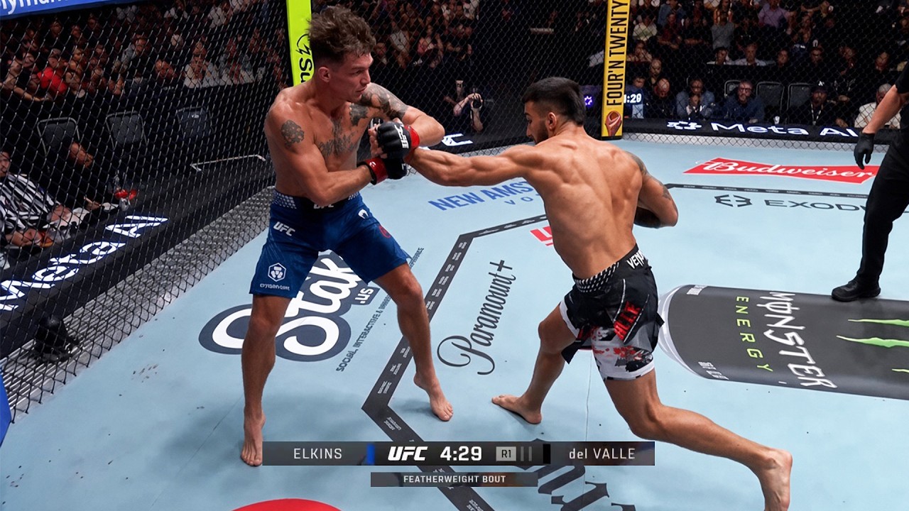 Darren Elkins vs Yadier del Valle FULL FIGHT HIGHLIGHTS | UFC Vegas 120
