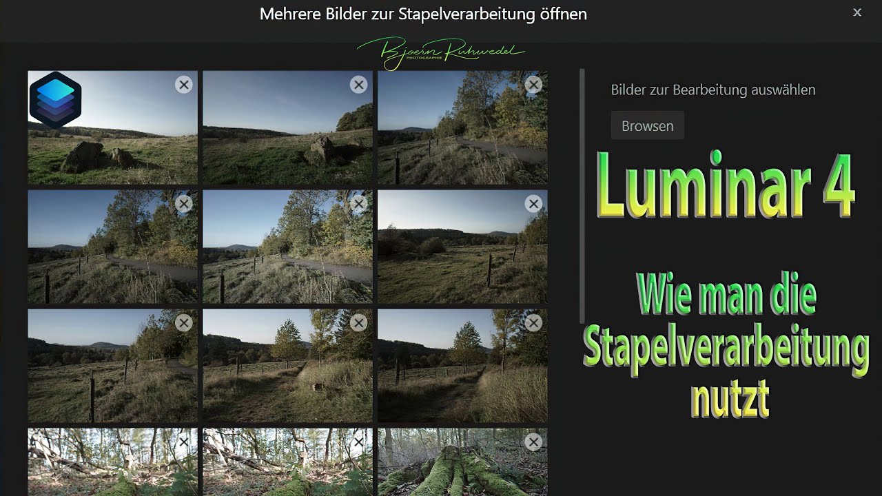 Luminar 4 - Wie man die Stapelverarbeitung nutzt