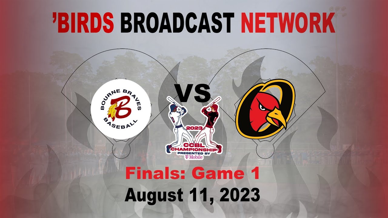 Orleans Firebirds vs. Bourne Braves: CCBL Championship (Game One)