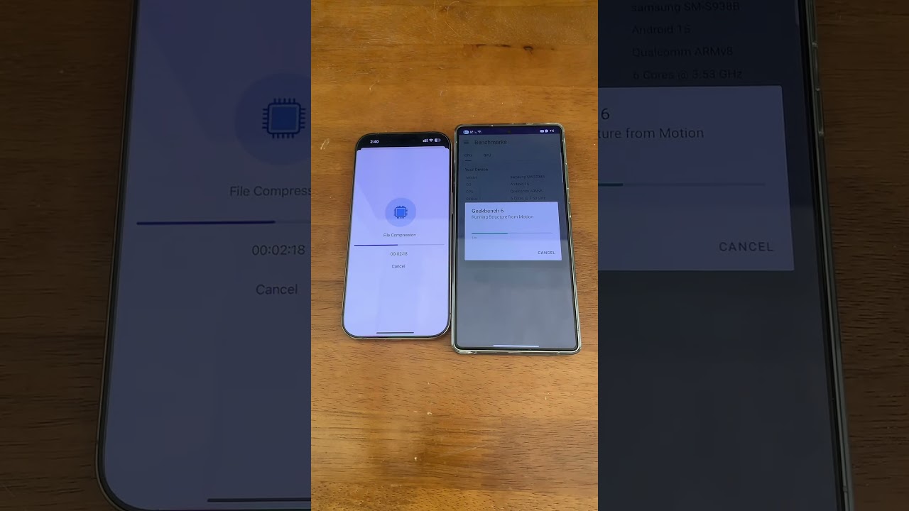 Geekbench 6😱 iPhone 16 Pro vs Galaxy S25 Ultra