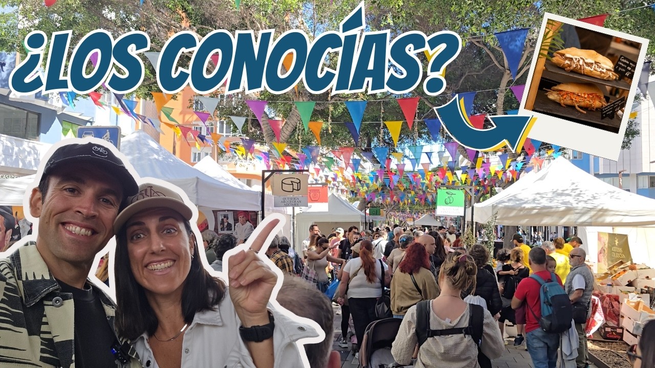 Productos CANARIOS que posiblemente NO CONOCÍAS 😋 | Feria Km 0 Gran Canaria 🇮🇨