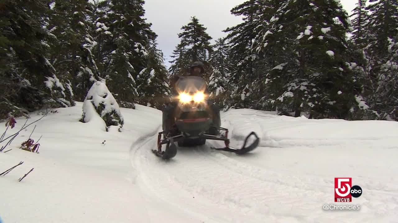 Find outdoor winter adventure in Rangeley, Maine