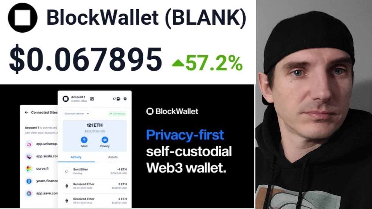 $BLANK - BlockWallet TOKEN CRYPTO COIN ALTCOIN HOW TO BUY NFT NFTS BSC ETH BTC BLACK BLOCK WALLET