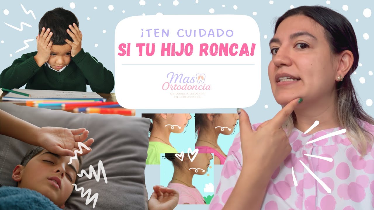 Apnea del sueño en niños: ¿por qué es una alerta si tu hijo ronca? #apneaenniños #apneadelsueño