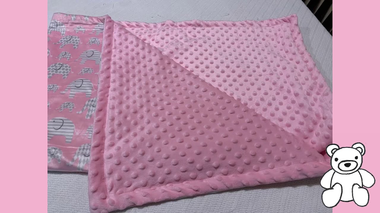 COBIJA PARA BEBÉ 👶 FÁCIL DE HACER!! DIY!!