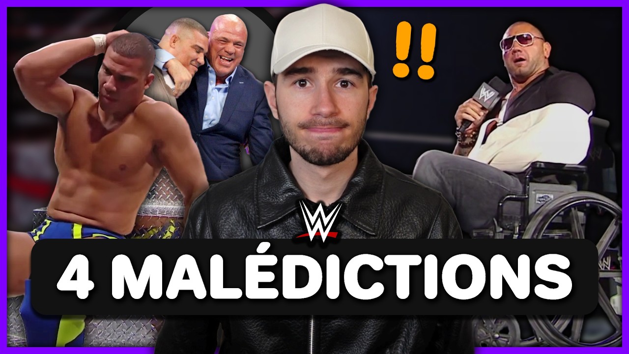 4 mal&eacute;dictions dans le catch !