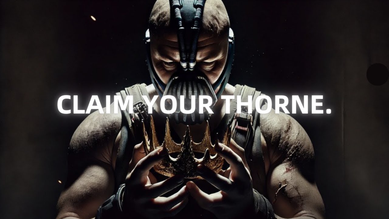 Train Like a Warrior, Think Like a King - Bane Motivational Speech (Powerful)