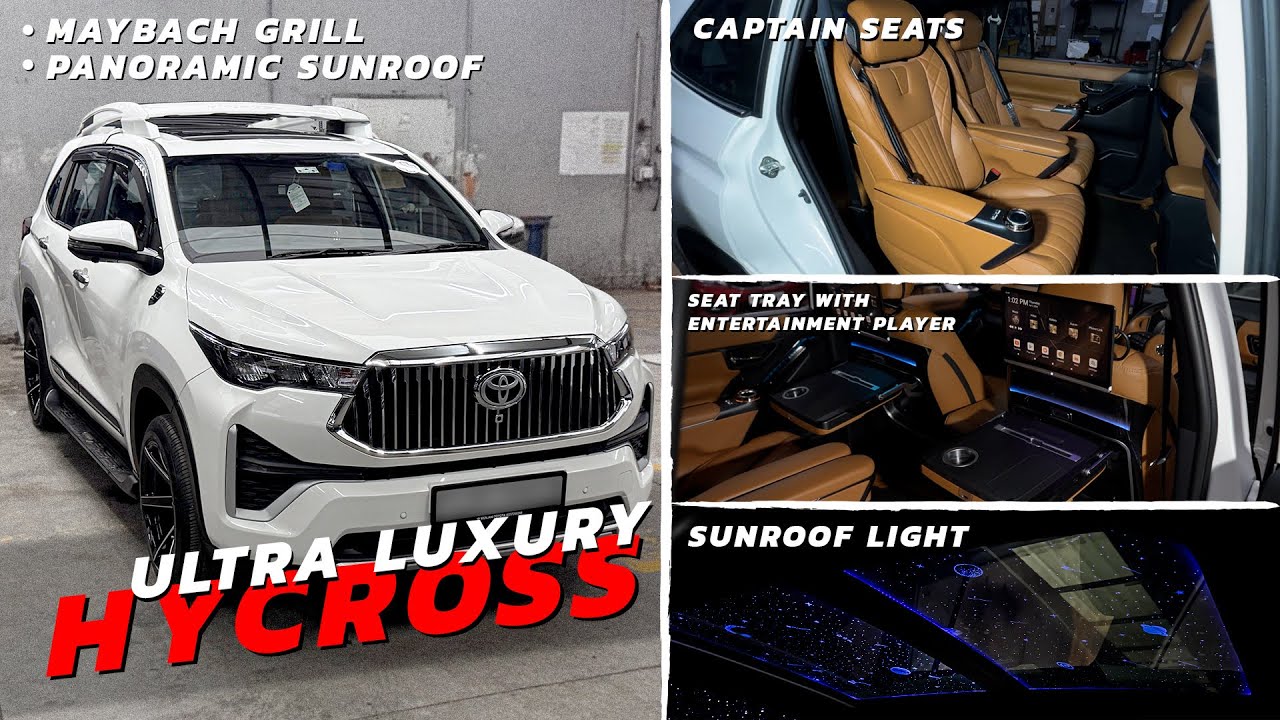 Toyota Innova Hycross Luxury Upgrade | Business Class Recliner Seats || feels like a Private Jet 🛩️