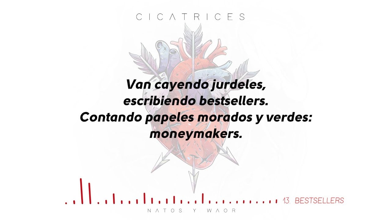 Natos y Waor - BESTSELLERS (Letra) [Cicatrices]