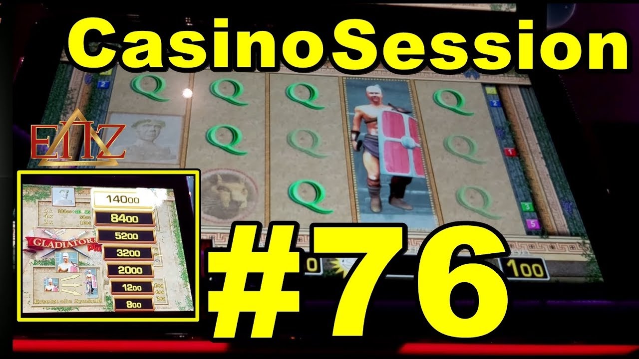 Casino Session #76 - Eine Runde Gladiators auf 1 Euro & Risikoleiter | ENZ Merkur