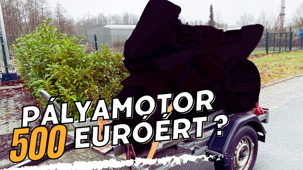 Pályamotor 500 euroért  Low Budged Projekt