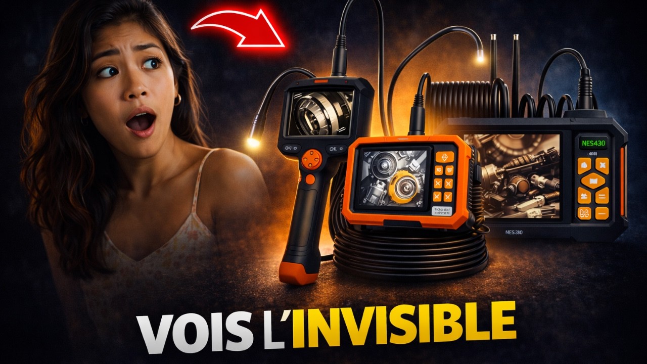 🏆 TOP 3 Caméras Endoscopiques : Vois l'Invisible et Évite les GROSSES Factures ?! 🔍