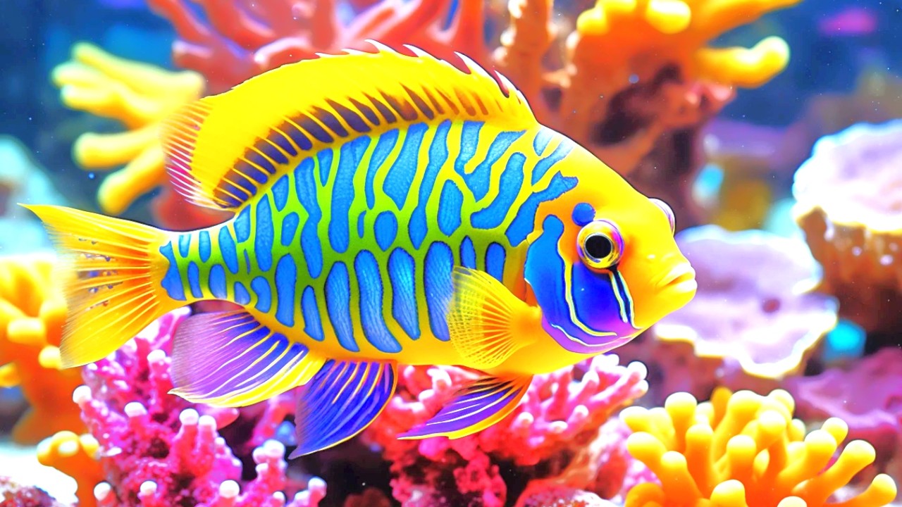 The Best 4K Aquarium - Dive Into The Mesmerizing Underwater Realm, Sea Jellyfish