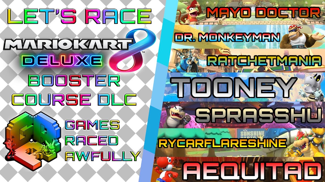 Let's Race Mario Kart 8 Deluxe: Booster Course Pass DLC