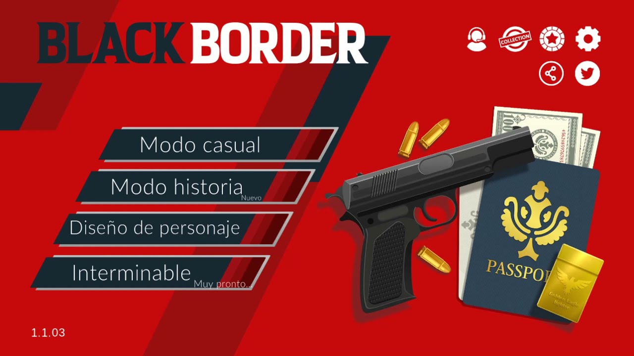 Black Border Polic&iacute;a Simulator Spanish Version Released - Gameplay Day 1