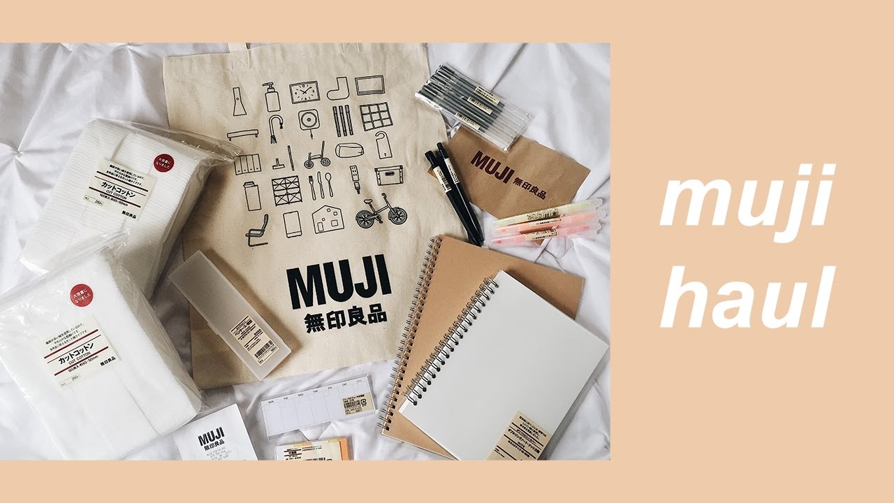 Muji Stationery Haul