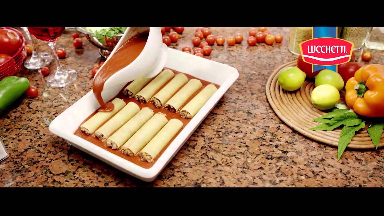 Canelones Lucchetti con carne