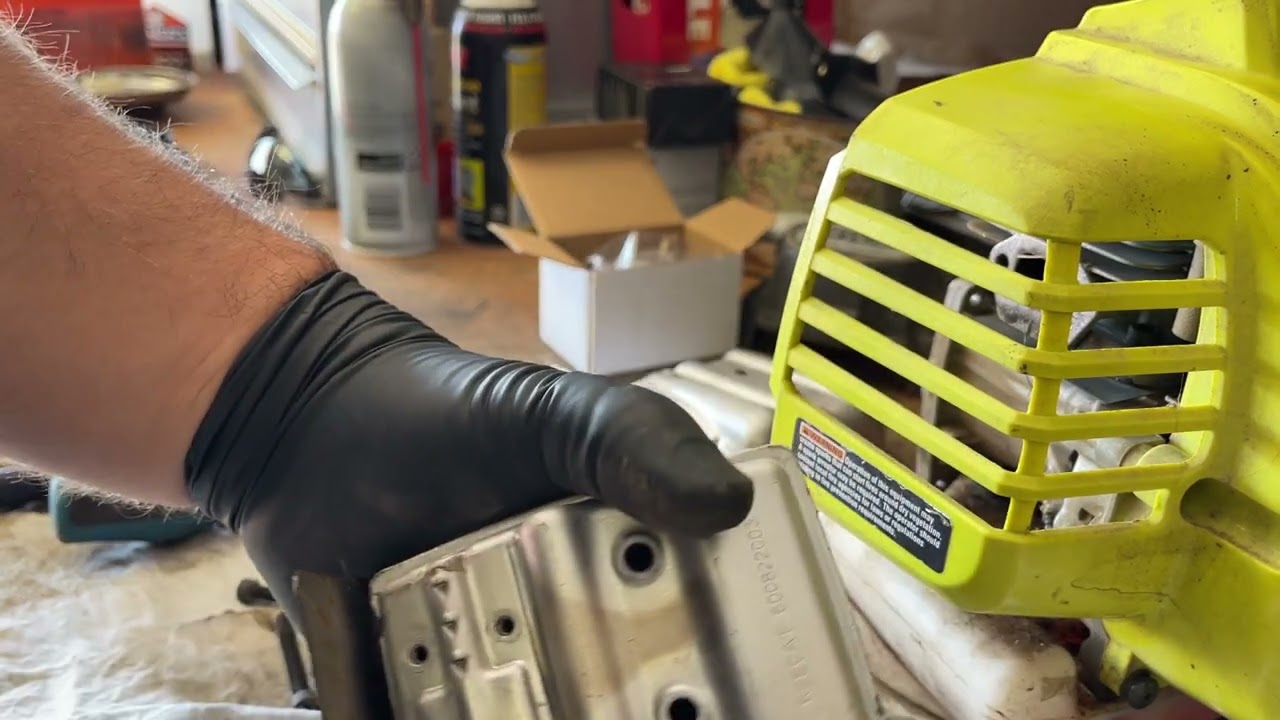 Rpm Slow? Ryobi Weed Eater Spark Arrester Inspection