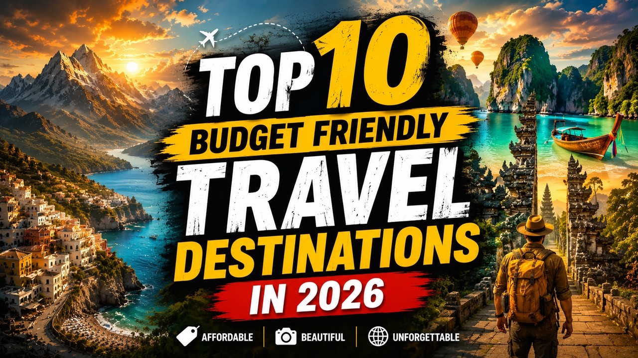 Top 10 Budget Friendly Travel Destinations in 2026 | 4K Travel Documentary