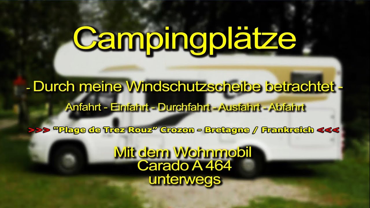Camaret-sur-Mer - Camping Plage de Trez Rouz / Crozon / Finistère / Bretagne / Frankreich
