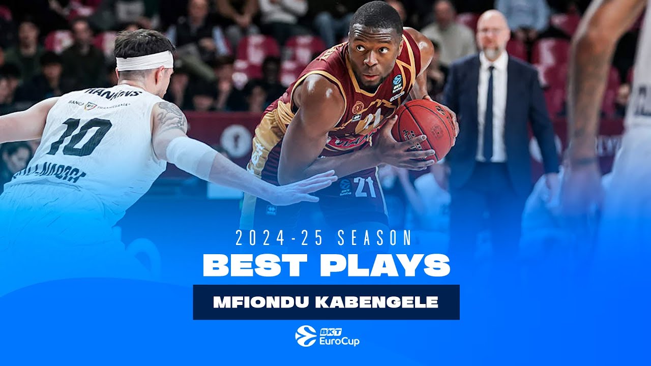 K-FACTOR! | 2024-25 BEST PLAYS | Mfiondu KABENGELE - Reyer